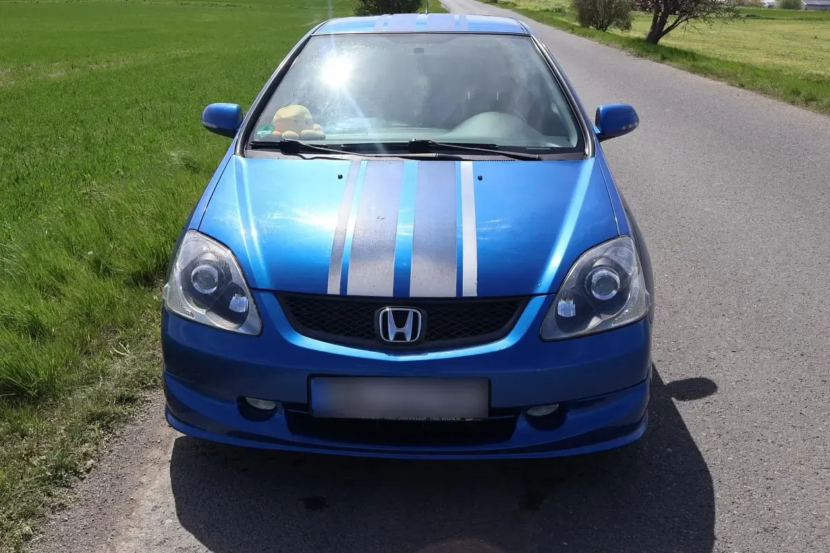 Gebraucht Honda Civic Sport 110 PS (80 kW) 2005 Blau Kleinwagen