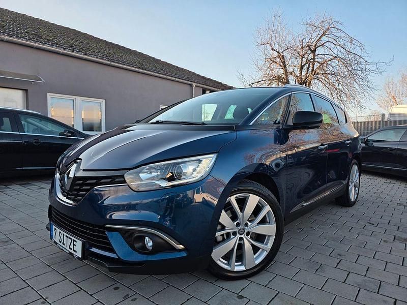 Blau Gebraucht 2017 Renault Grand Scénic IV LIMITED Van / Kleinbus | 11.990 € (Fairer Preis) - Bild 1/4