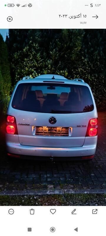 Grau Gebraucht 2008 VW Touran Van / Kleinbus | 5.500 € (Fairer Preis) - Bild 1/4