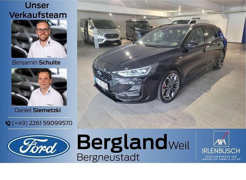 Lackierung agate black metallic schwarz Gebraucht 2025 Ford Focus ST-Line X Kombi | 33.990 € - Bild 1/4