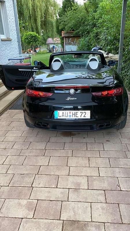 Gebraucht Alfa Romeo Spider 185 PS (136 kW) 2009 Schwarz Cabrio
