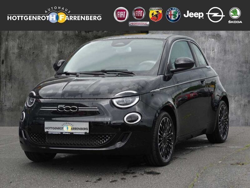 Schwarz Gebraucht 2023 Fiat 500e La Prima Limousine | 26.990 € (Teuer) - Bild 1/4