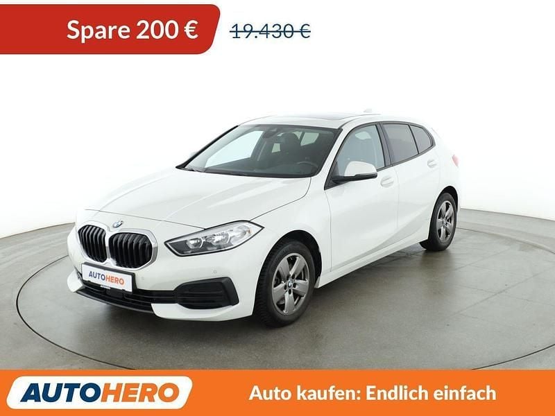 Weiß Gebraucht 2020 BMW 118 Advantage Kleinwagen | 18.690 € (Fairer Preis) - Bild 1/3