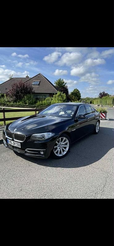 Schwarz Gebraucht 2014 BMW 525 Luxury Line Limousine | 11.400 € (Fairer Preis) - Bild 1/4