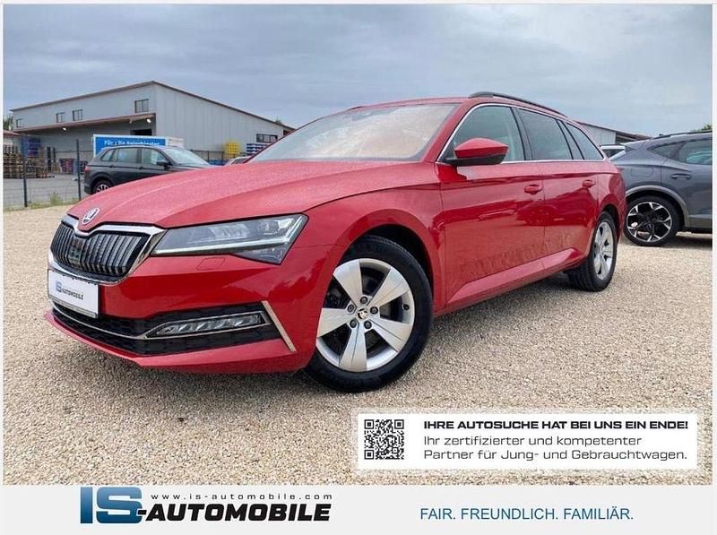 Velvetrot metallic Gebraucht 2020 Skoda Superb Ambition Kombi | 26.499 € (Teuer) - Bild 1/4