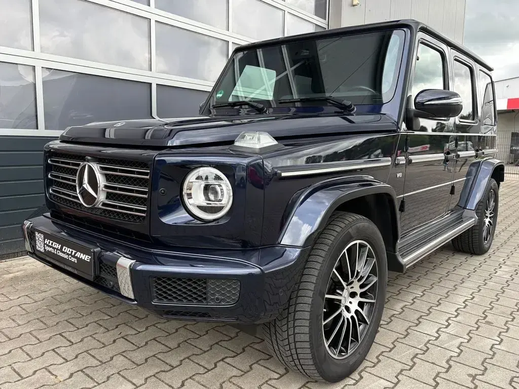 Gebraucht Mercedes G500 AMG line 421 PS (309 kW) 2021 Blau SUV
