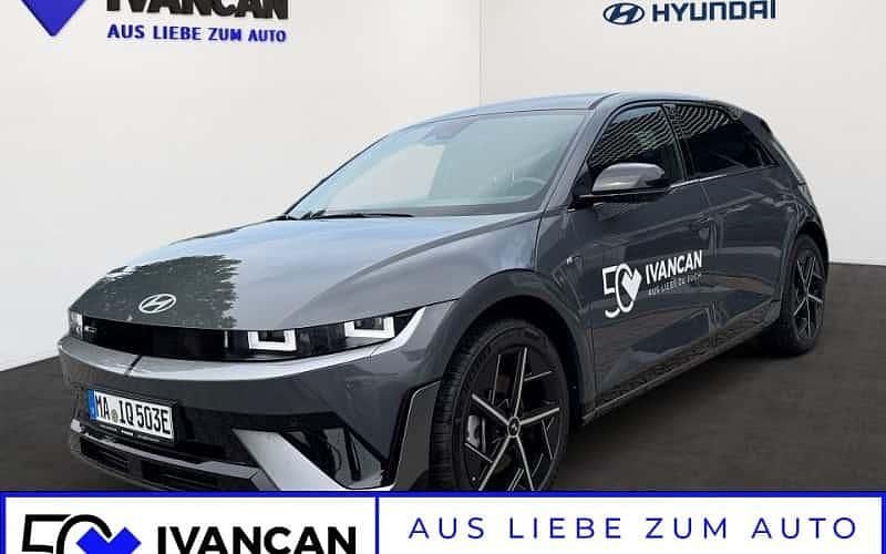 Grau Gebraucht 2025 Hyundai Ioniq 6 N Line Limousine | 48.790 € - Bild 1/4