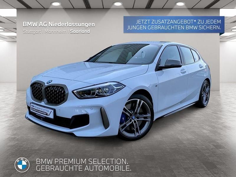 Weiß Gebraucht 2024 BMW M135 Comfort Edition Kleinwagen | 37.870 € (Guter Preis) - Bild 1/3