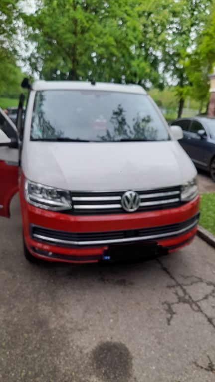 Rot Gebraucht 2017 VW T6 California Van | 53.000 € - Bild 1/4
