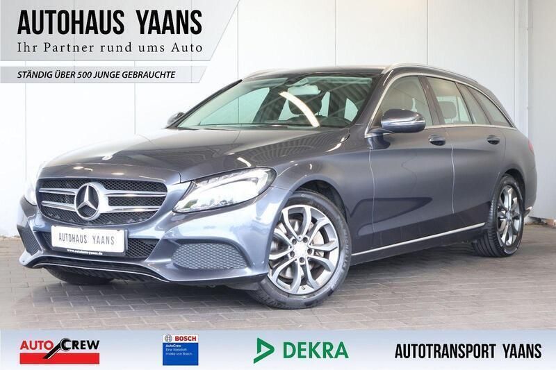 Grau Gebraucht 2016 Mercedes C250 Kombi | 16.989 € (Guter Preis) - Bild 1/4
