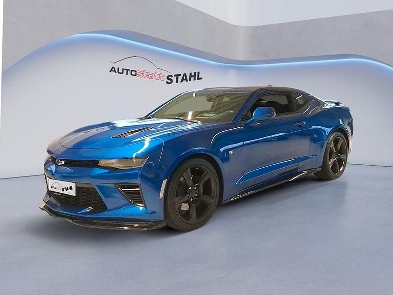Vector/electric blue metallic (metallic) Gebraucht 2019 Chevrolet Camaro Coupé | 39.990 € (Superpreis) - Bild 1/4