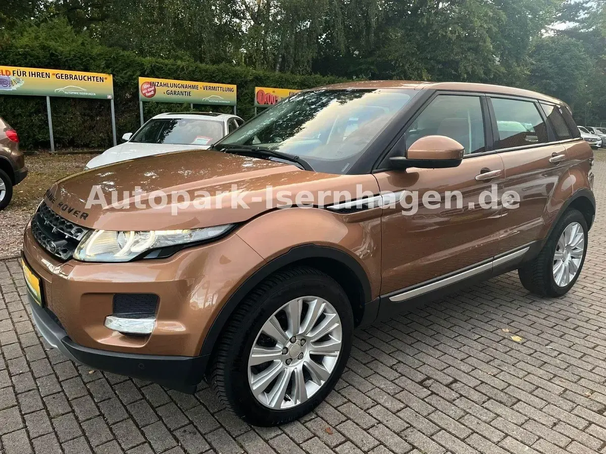 Gebraucht Land Rover Range Rover evoque Prestige 241 PS (177 kW) 2014 Braun SUV