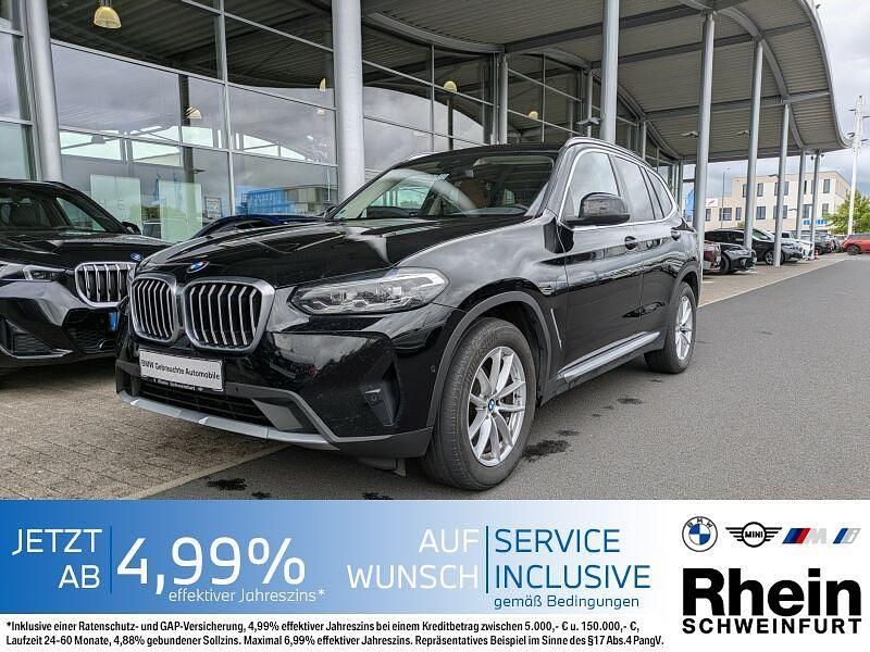 Schwarz Gebraucht 2022 BMW X3 Sport Line SUV | 36.850 € (Superpreis) - Bild 1/4