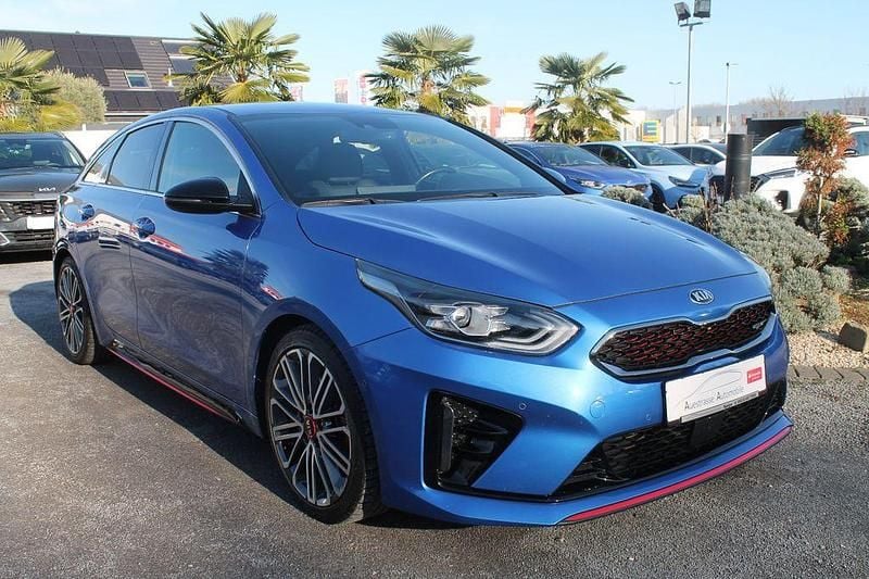 Gebraucht Kia ProCeed GT GT 204 PS (150 kW) 2021 Blau Kleinwagen