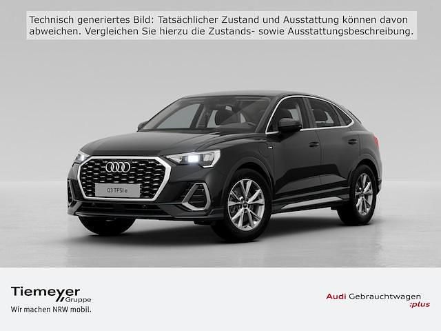 Mythosschwarz metallic Gebraucht 2022 Audi Q3 Sportback Design SUV | 34.480 € (Fairer Preis) - Bild 1/3