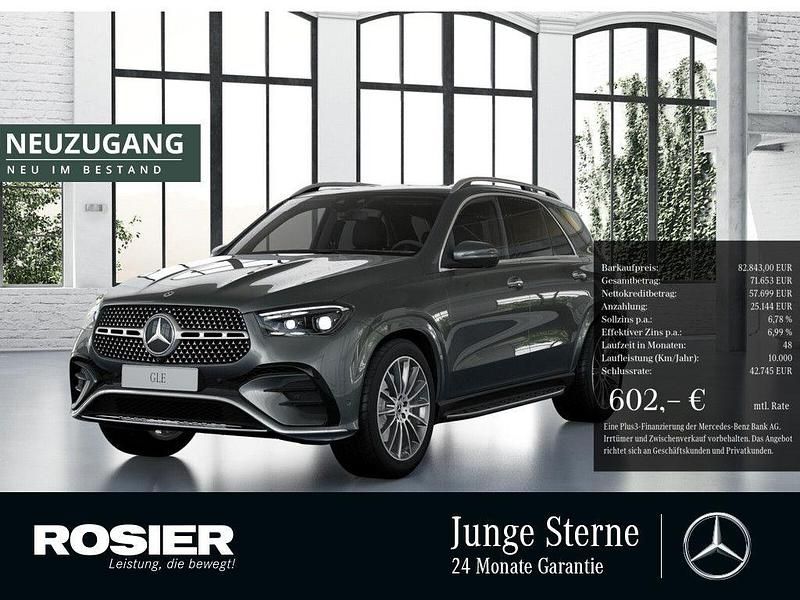 Grau Gebraucht 2024 Mercedes GLE350e Premium SUV | 82.843 € (Fairer Preis) - Bild 1/4