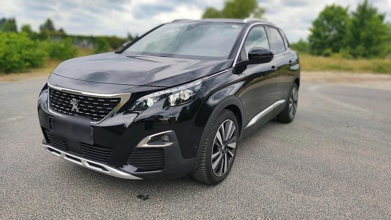 Schwarz Gebraucht 2019 Peugeot 3008 GT-line SUV | 12.400 € (Superpreis) - Bild 1/4