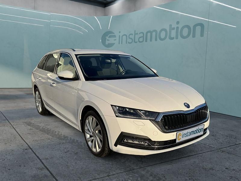 Gebraucht Skoda Octavia 204 PS (150 kW) 2021 Weiß Kombi