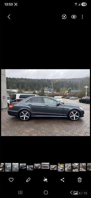 Gebraucht Mercedes E300 Avantgarde 204 PS (150 kW) 2010 Grau Limousine