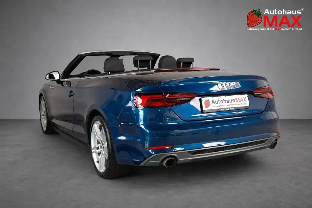 Gebraucht Audi A5 Cabriolet S-Line 190 PS (139 kW) 2018 Blau Cabrio