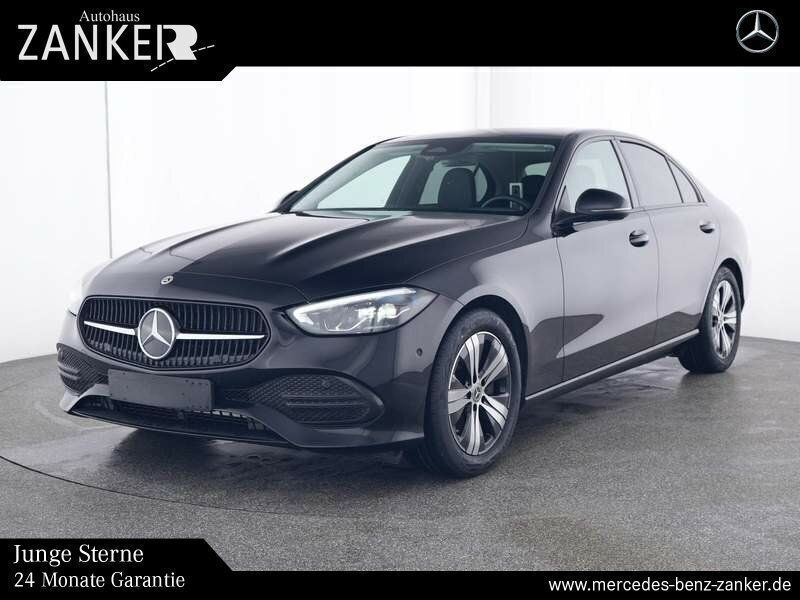 Lack obsidianschwarz Gebraucht 2023 Mercedes C200 Avantgarde Limousine | 35.900 € (Fairer Preis) - Bild 1/4