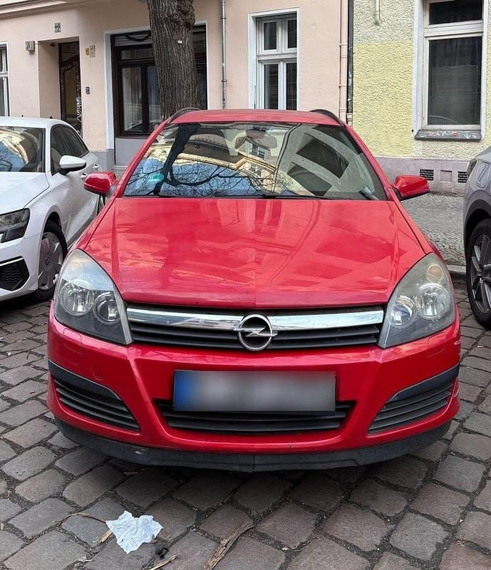 Gebraucht Opel Astra Njoy 101 PS (74 kW) 2004 Rot Kombi