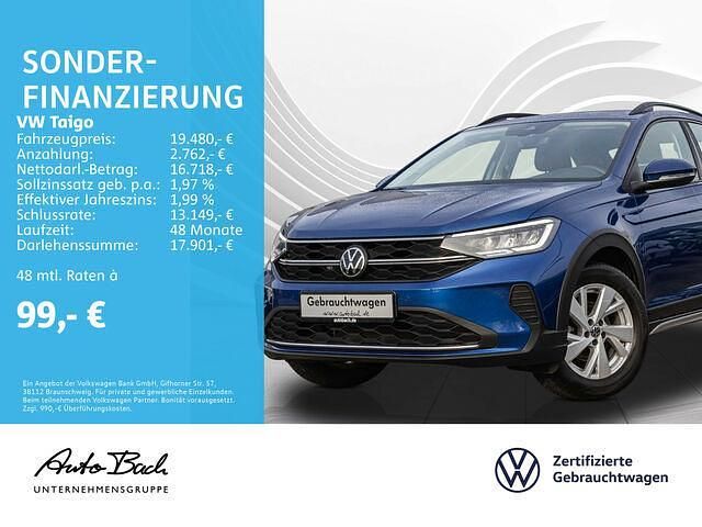 Gebraucht VW Taigo Life 95 PS (69 kW) 2024 Blau SUV