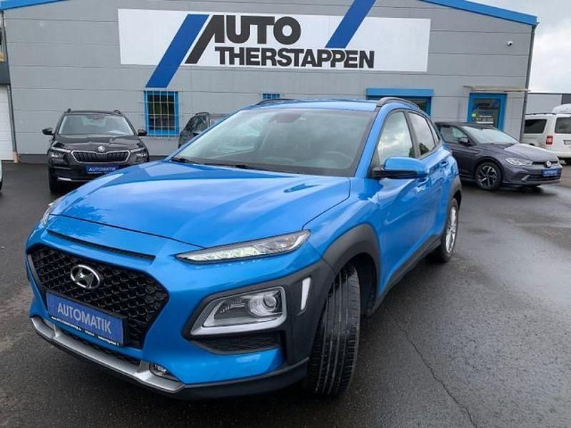 Blau Gebraucht 2020 Hyundai Kona Style SUV | 17.390 € (Fairer Preis) - Bild 1/4