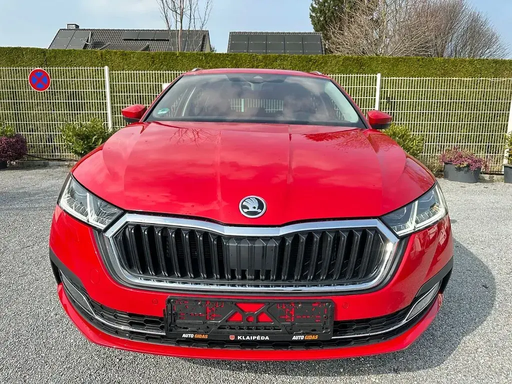Gebraucht Skoda Octavia Style 150 PS (110 kW) 2021 Rot Kombi