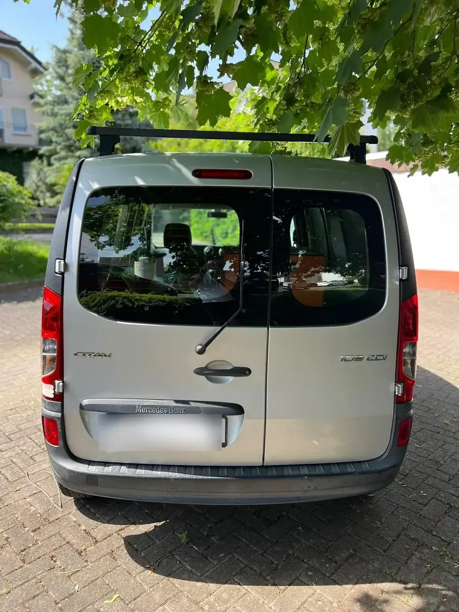 Gebraucht Mercedes Citan 109 90 PS (66 kW) 2014 Silber Van / Kleinbus