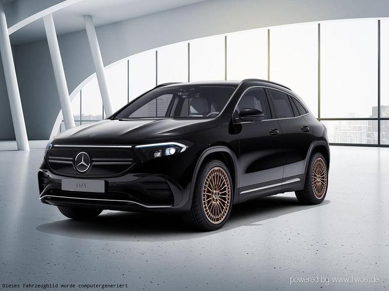 Gebraucht Mercedes EQA250 Edition 1 139 kW (190 PS) 2022 Unilack nachtschwarz SUV