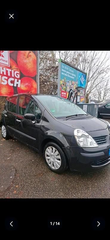 Gebraucht Renault Modus 75 PS (55 kW) 2007 Schwarz Van / Kleinbus