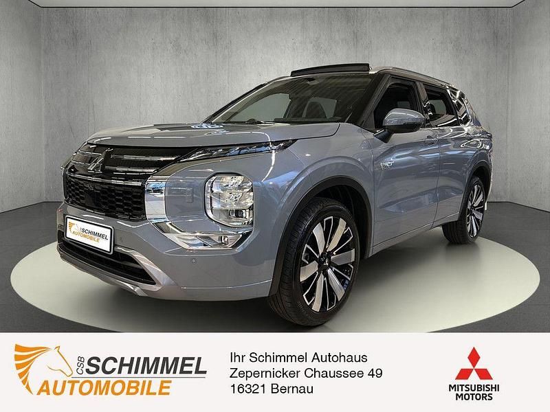 Grau Neu 2025 Mitsubishi Outlander P-HEV Top SUV | 56.925 € (Teuer) - Bild 1/4