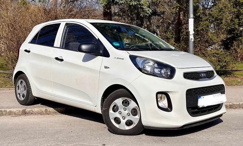 Gebraucht Kia Picanto 67 PS (49 kW) 2017 Weiß Kleinwagen