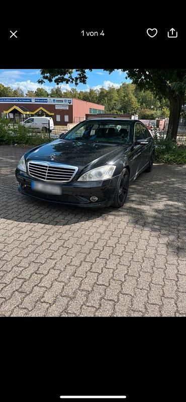 Schwarz Gebraucht 2007 Mercedes S320 Limousine | 6.600 € (Superpreis) - Bild 1/3