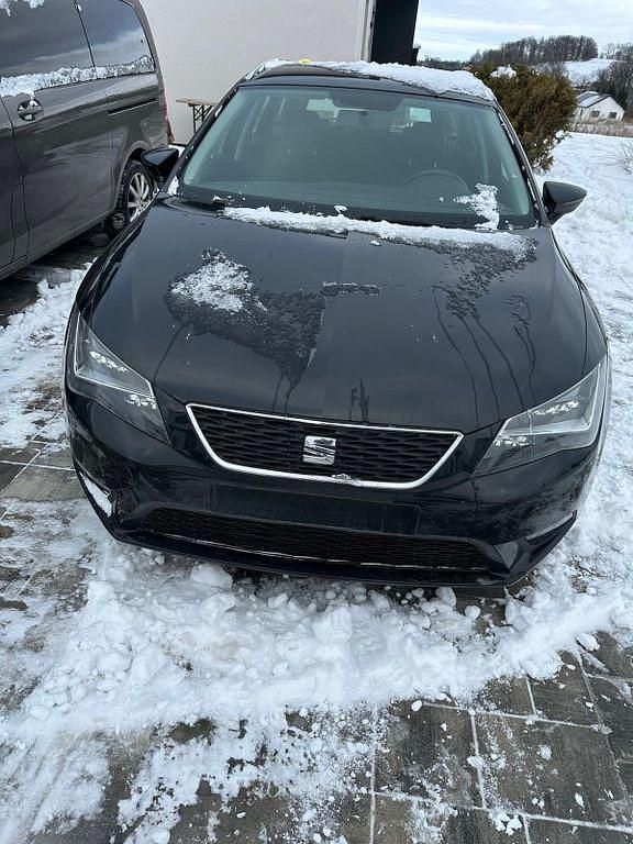Gebraucht Seat Leon ST Style 105 PS (77 kW) 2014 Schwarz Kombi