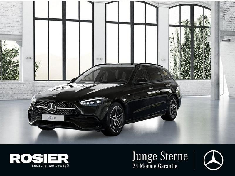 Schwarz Gebraucht 2025 Mercedes C300e Premium Plus Limousine | 50.890 € (Teuer) - Bild 1/4
