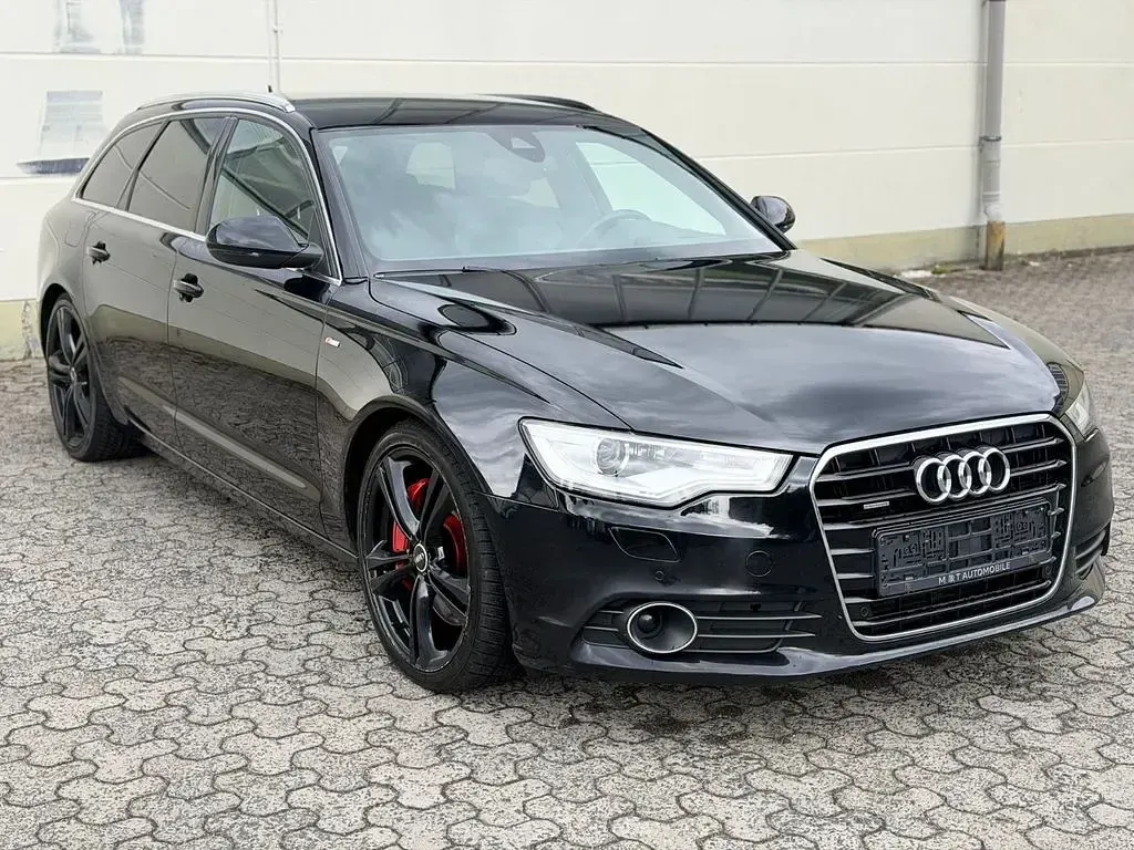 Używany Audi A6 S-Line 313 KM (230 kW) 2013 Czarny Kombi