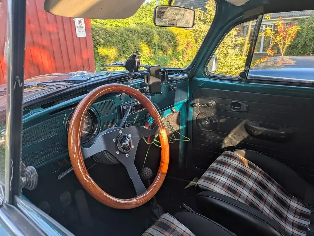 Gebraucht VW Käfer 44 PS (32 kW) 1972 Grün Cabrio