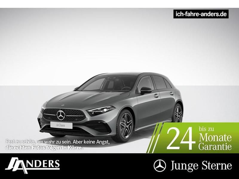 Mountaingrau Gebraucht 2024 Mercedes A180 AMG Limousine | 31.934 € (Fairer Preis) - Bild 1/3