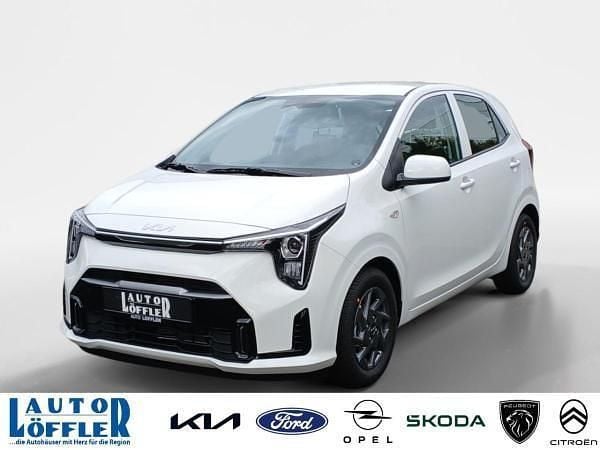 Weiß (clear white) Neu 2025 Kia Picanto Vision Kleinwagen | 13.850 € (Superpreis) - Bild 1/4