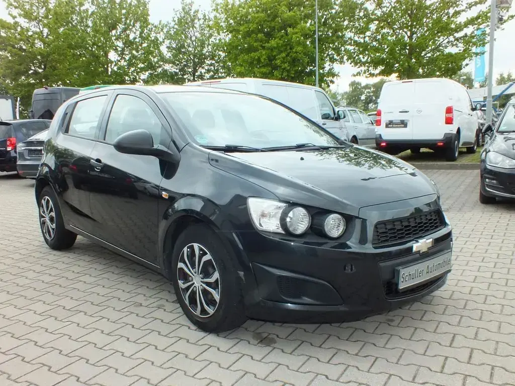 Gebraucht Chevrolet Aveo LS 69 PS (50 kW) 2013 Schwarz Kleinwagen