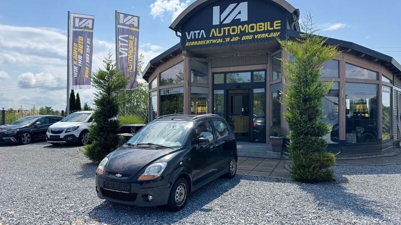 Schwarz Gebraucht 2009 Chevrolet Matiz SX Kleinwagen | 1.000 € (Superpreis) - Bild 1/4