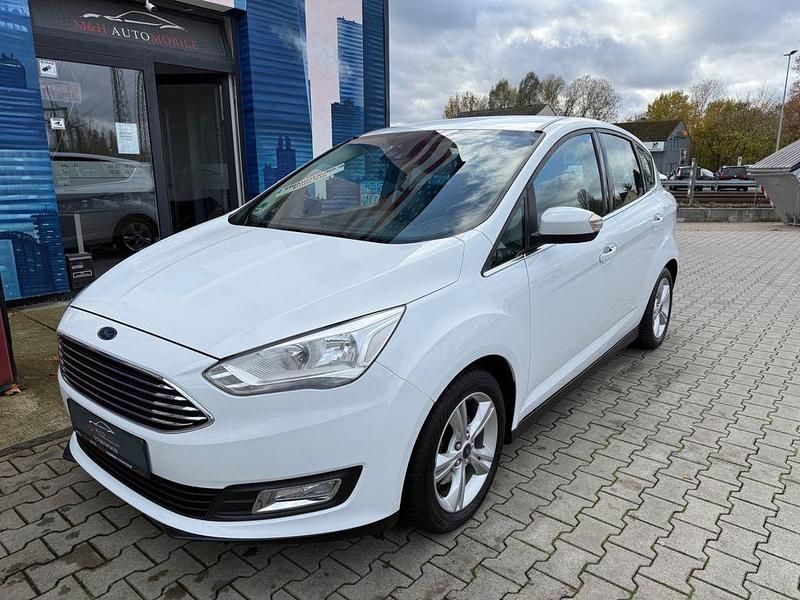 Weiß Gebraucht 2017 Ford C-MAX Van / Kleinbus | 11.899 € (Fairer Preis) - Bild 1/4