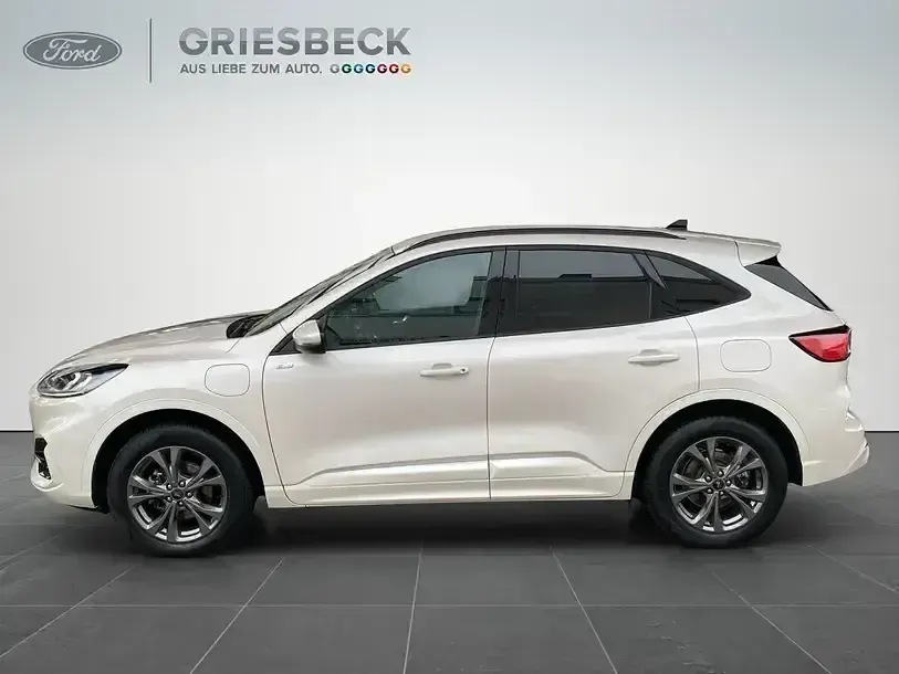 Gebraucht Ford Kuga ST-Line 224 PS (164 kW) 2022 Arktisweiss (metallic) SUV