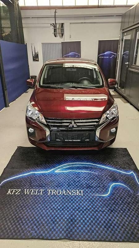 Gebraucht Mitsubishi Space Star Edition+ 80 PS (58 kW) 2022 Bordeauxrot (p) Kleinwagen