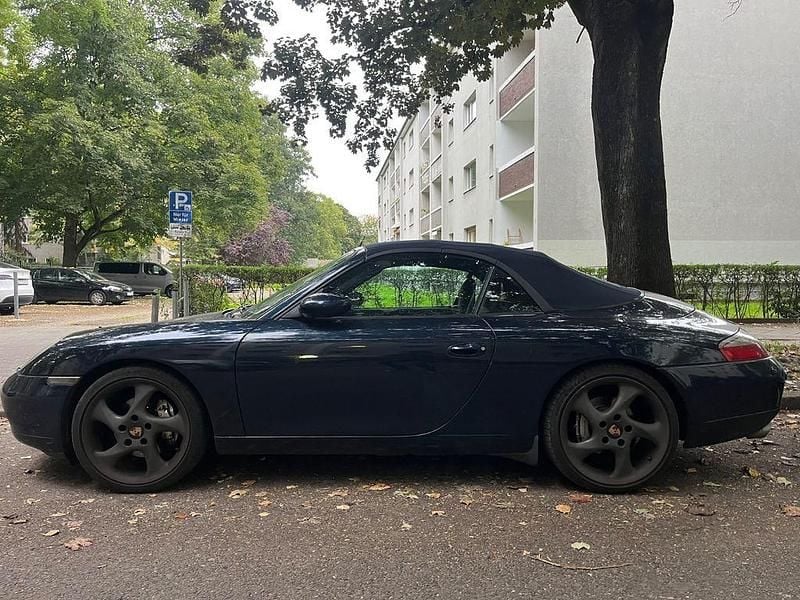 Blau Gebraucht 1999 Porsche 911 Cabrio | 22.999 € - Bild 1/4