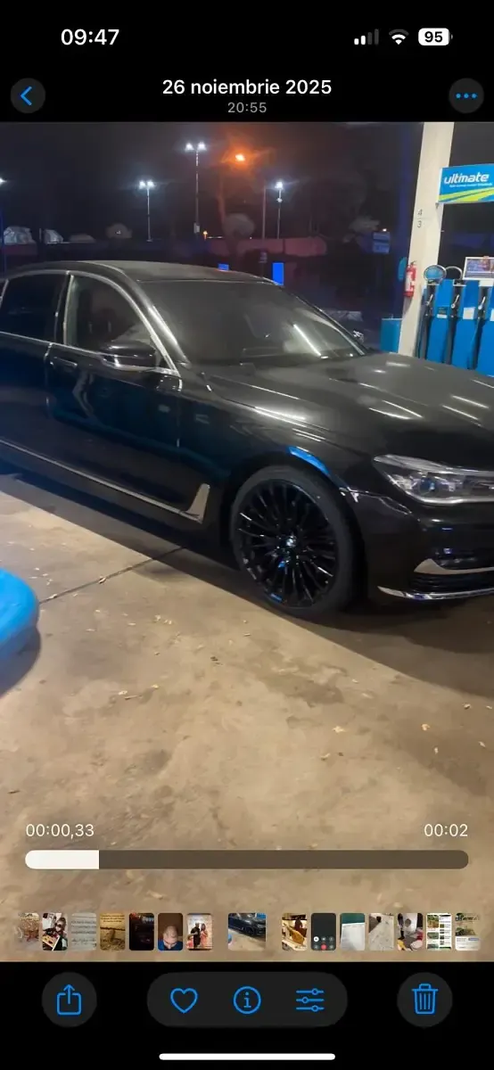 Gebraucht BMW 740 320 PS (235 kW) 2016 Schwarz Limousine