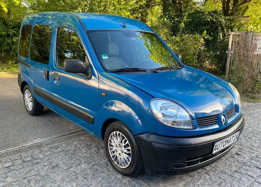 Gebraucht Renault Kangoo Expression 95 PS (69 kW) 2003 Blau Van / Kleinbus
