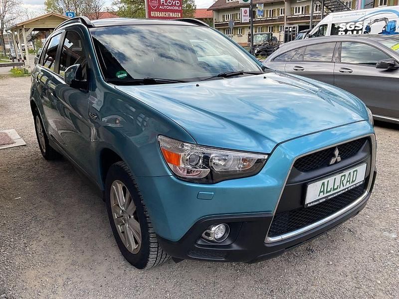 Gebraucht Mitsubishi ASX Intense 150 PS (110 kW) 2011 Blau SUV